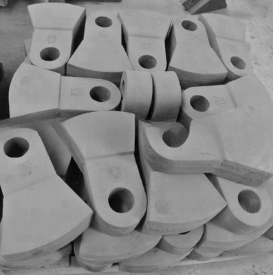 Trituradora de impacto de acero de alto manganeso personalizada trituradora de cabeza de martillo para reciclaje