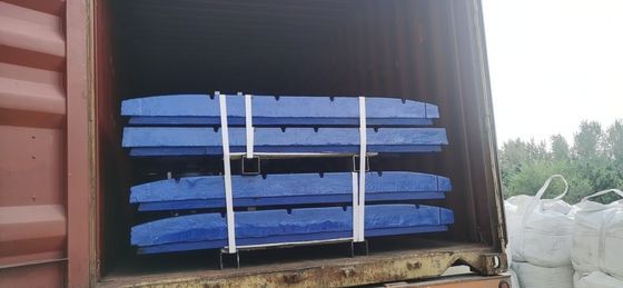 Clasificación de las partes de uso del triturador de mandíbulas Terex Placa de mandíbula de acero de alto manganeso para un rendimiento superior