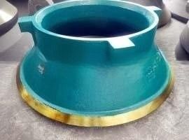 Las piezas usadas de la trituradora de Telsmith 38 SBS 44 SBS 52 SBS Cubo de recubrimiento Cóncavo y manto