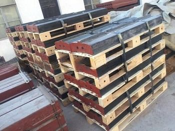 Maquinaria de minería de piedra trituradora de impacto partes de desgaste de acero de alto manganeso ventaja de barra de soplado