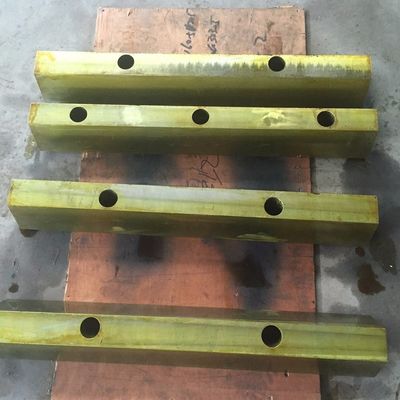Acero C110 cuña para trituradora máquina de minería piezas de repuesto de triturador de mandíbula