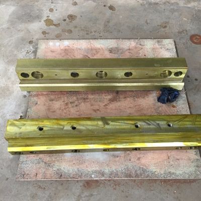 Acero C110 cuña para trituradora máquina de minería piezas de repuesto de triturador de mandíbula