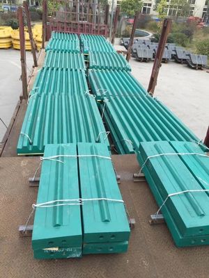 Craser de impacto de acero de alto manganeso piezas de desgaste barra de soplado OEM para la máquina de minería de piedra