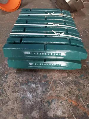 1000 kg de peso de acero fundido de alto manganeso para el triturador de mandíbulas