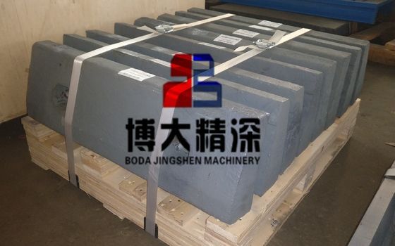 Martillo para equipos de minería con barra de choque de cerámica de alto cromo