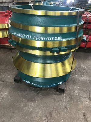 Envases y mantos de cuencos para Sandvk CH440 H4800 H6800 Adaptación de piezas de desgaste del triturador de conos