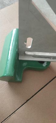 Conjunto de puntas de rotor de acero de alto manganeso para trituradora Barmac B9600 VSI hecha por mecanizado CNC