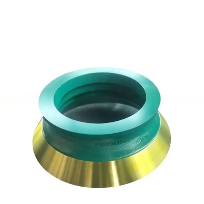 Diseño Mn18Cr2 Cóncavo y manto para HP100 HP200 HP300 Piezas de repuesto de trituradora de cono de piedra