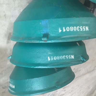 Piezas de repuesto para trituradoras de acero de alto manganeso HP800 HP700 HP600