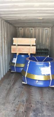 Las piezas de desgaste del triturador de conos duraderas Mantel para HP500 HP700 HP800 Basado en la norma EN124