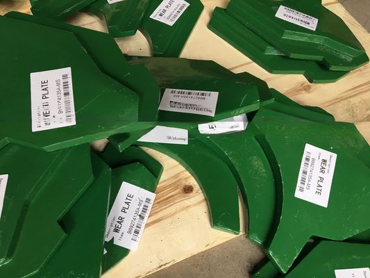 B6150 VSI Crusher personalizado partes de desgaste placa de desgaste de cavidad para su satisfacción