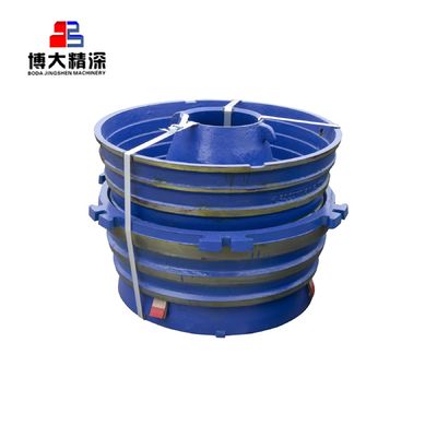 GP300S GP500S piezas de desgaste del triturador acero cóncavo y manto de alto manganeso OEM aceptable