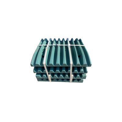 C106 Trituradora de mandíbulas partes de desgaste de acero de alto manganeso Super placas de mandíbula para la minería de energía