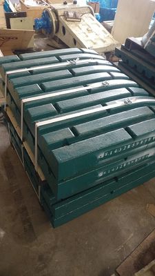 1000 kg de peso de acero fundido de alto manganeso para el triturador de mandíbulas