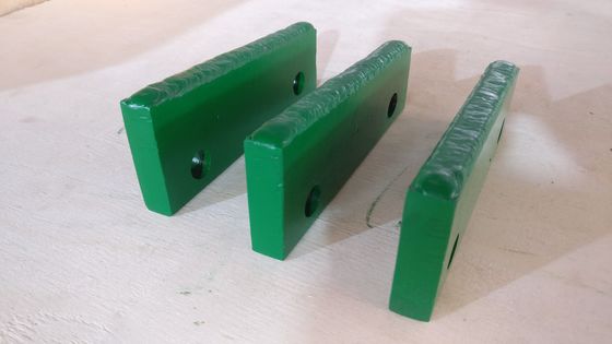Barmac de acero de alto manganeso B7150 VSI piezas de repuesto de trituradora placa de pista por mecanizado CNC