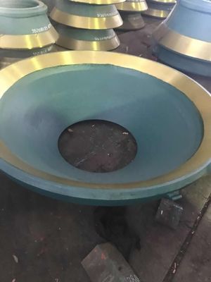 Acero de alto manganeso para la trituradora de piedra Symons 1000 KG límite de peso