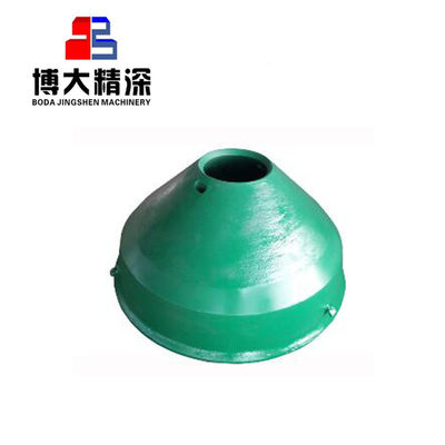 Acero de alto manganeso HP100/200/300/400 triturador de cono Cuenco de revestimiento y manto Peso KG 1000
