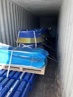C100 Piezas de desgaste de trituradoras Placas de mandíbula fijas y móviles con fundición de tipo de procesamiento