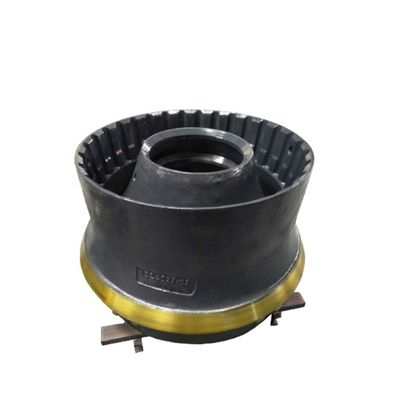Concave y manto de acero de alto manganeso utilizado en la máquina de minería H6800 trituradora de conos