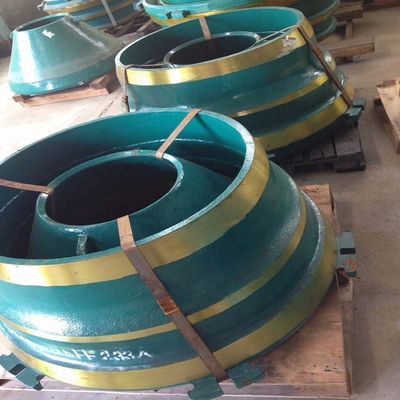Energía de la minería trituradora de piedra HP200 triturador de cono piezas de desgaste forro de cuenco con peso KG 1000