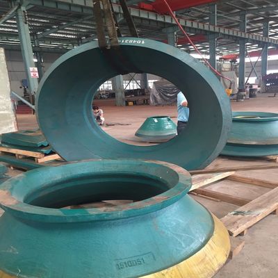 Partidas de desgaste de triturador HP500 Cone Triturador para inspección y control profesional