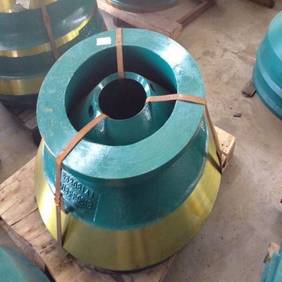 Partidas de desgaste de triturador HP500 Cone Triturador para inspección y control profesional