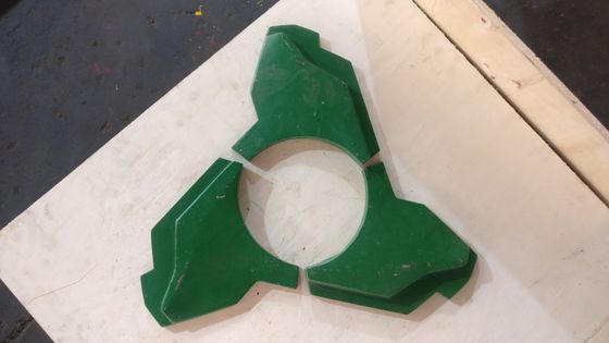 Inspección profesional de las piezas de los trituradores de impacto VSI