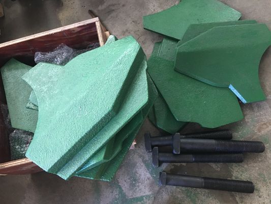 Inspección profesional de las piezas de los trituradores de impacto VSI