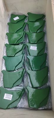 Forja de piezas de repuesto para trituradoras VSI Placa de desgaste superior e inferior B6150SE 3.21KG Peso