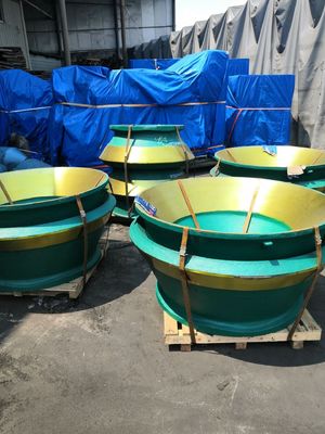 Trituradora de acero con alto contenido de manganeso HP4 Trituradora de cono partes de desgaste Manto y cóncavo