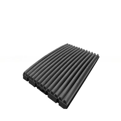 Tipo de máquina de triturador Placa de mandíbula móvil fija y oscilante de acero de alto manganeso para JM1208
