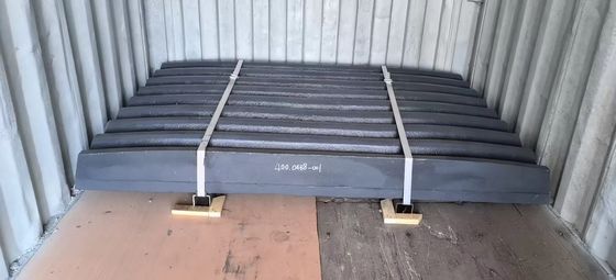 Forja de piezas de triturador de mandíbula CJ412 CJ615 Placa de mandíbula fija con tratamiento de superficie