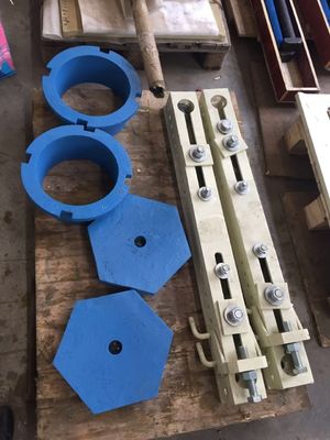 Tubo de alimentación de cromo para piezas de repuesto para trituradores VSI de impacto vertical CV117 CV128