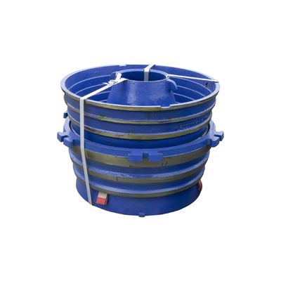 Partidas de máquinas de trituración de minería GP triturador de cono partes de desgaste Cóncavo y manto Peso 500KG