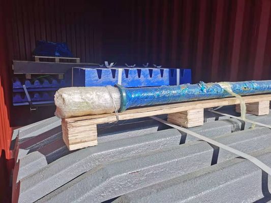 Revestimiento de placas de mandíbula de alto manganeso para trituradora de mandíbula C130 Partes de repuesto de trituradora Tipo de máquina