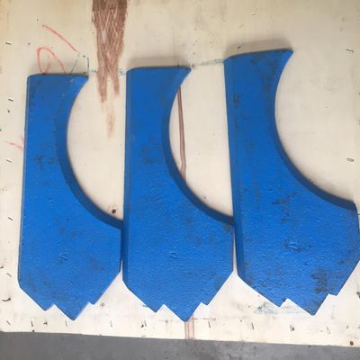 3.21 KG Inspección profesional CV117 Placas de desgaste superior VSi triturador piezas de repuesto de desgaste