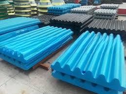 Las piezas de desgaste de los trituradores de mandíbulas de acero de alto manganeso con tecnología de forja y mecanizado