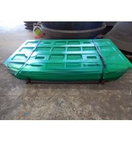 Las piezas de desgaste de los trituradores de mandíbulas de acero de alto manganeso con tecnología de forja y mecanizado