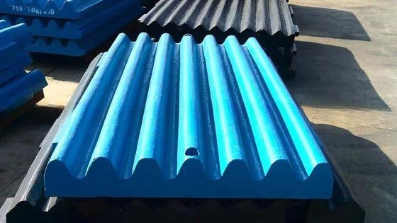 Las piezas de desgaste de los trituradores de mandíbulas de acero de alto manganeso con tecnología de forja y mecanizado