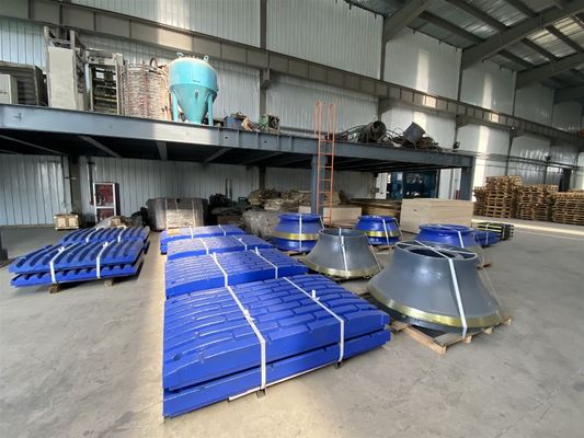 GP500S Mantle Bowl Liner original de acero de alto manganeso para triturador de cono de piezas de repuesto de desgaste