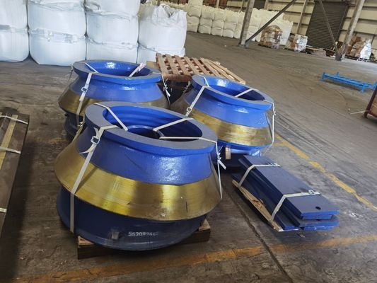 Productos OEM personalizados Mantela y cuenco de recubrimiento de cone triturador de piezas de desgaste HP400