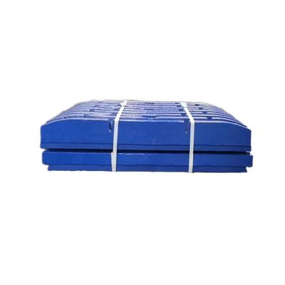 Piezas de repuesto para trituradoras de mandíbulas Placas de mandíbulas para C160 200 Procesamiento de minerales Minería de energía