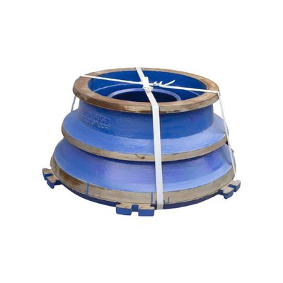 OEM aceptable Mn18cr2 GP500 Cóncavo y manto para trituradora de conos