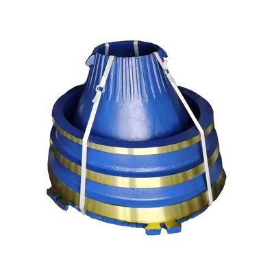 GP100S Cone triturador cuenco de revestimiento de piezas de desgaste MANTEO para maquinaria de minería OEM aceptable