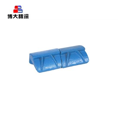 Placas de desgaste de alto cromo para la extracción de mineral VSI Piezas de repuesto para trituradoras CV217 CV228 CV229