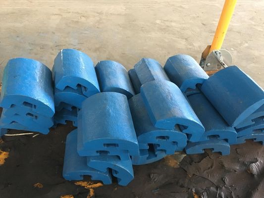 Placas de desgaste de alto cromo para la extracción de mineral VSI Piezas de repuesto para trituradoras CV217 CV228 CV229