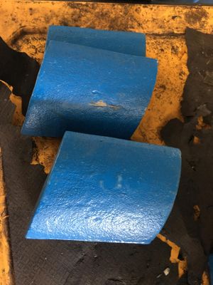 Placas de desgaste de alto cromo para la extracción de mineral VSI Piezas de repuesto para trituradoras CV217 CV228 CV229