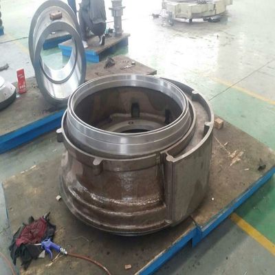 OEM aceptable máquina de minería cone triturador piezas de repuesto contrapeso dibujos de ensamblaje