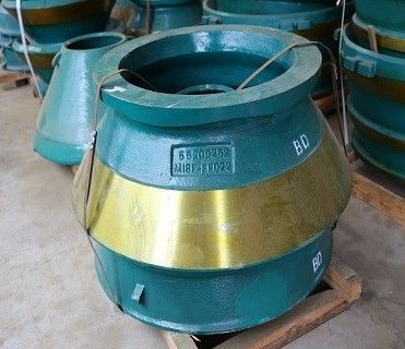 GP HP Cone Crusher Partes de desgaste de acero de alto manganeso para reemplazo de manto y cóncavo