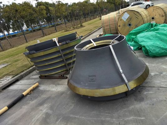 Accesorios para minería de canteras CH440 Mantle Bowl Liner Casting Piezas de repuesto para trituradora de conos